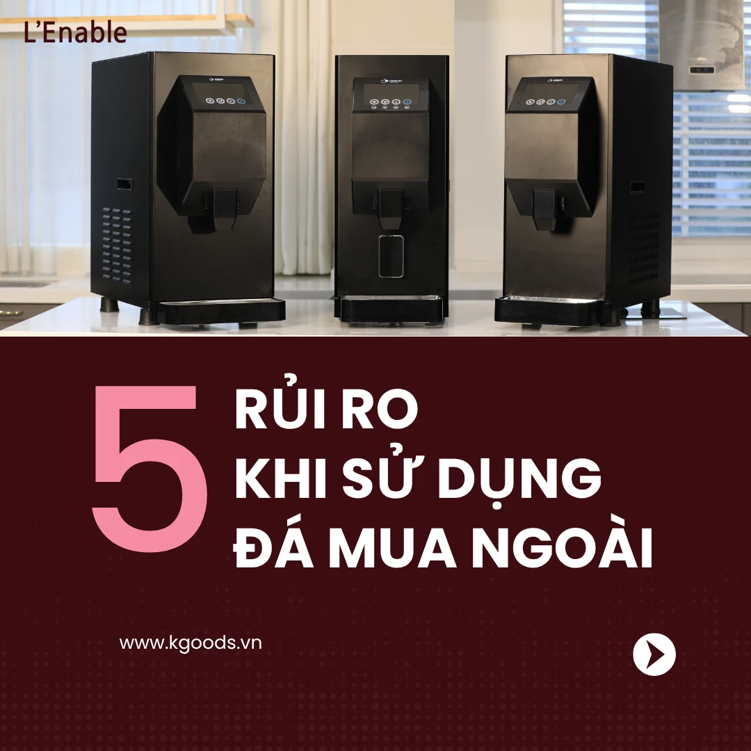5 Rủi Ro Khi Sử Dụng Đá Mua Ngoài Cho Quán Cà Phê Và Trà Sữa